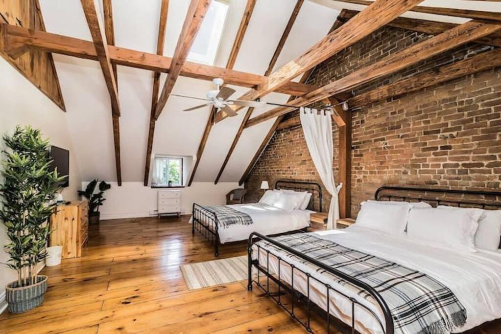 몬트리올 North House - Mtl Artist Loft - Champs 아파트 외부 사진